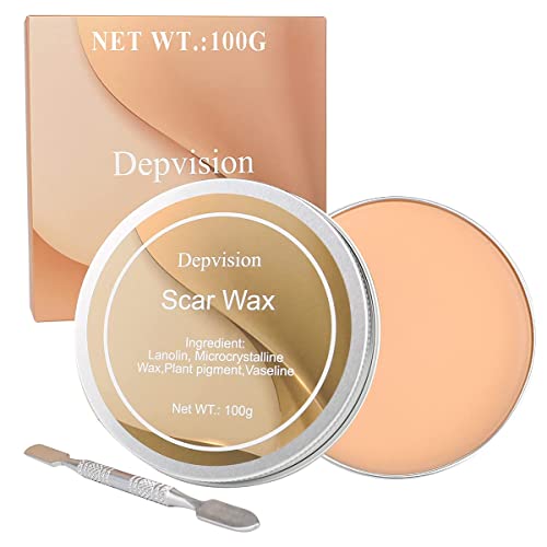 Depvision Cosmetics Modeling Scar Wax (3.53oz) with Double Ended Spatula for ...